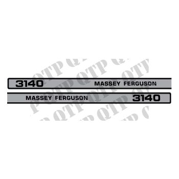 Massey Ferguson Decal Kit 3140 Bonnet - 64612