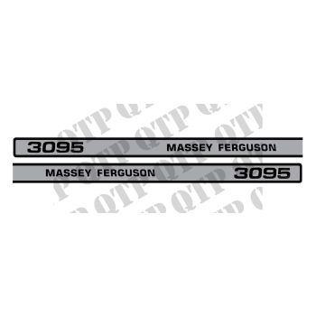 Massey Ferguson Decal Kit 3095 Bonnet - 64616