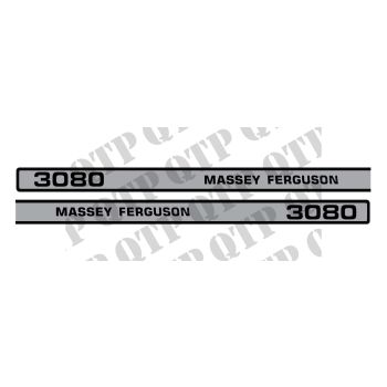 Massey Ferguson Decal Kit 3080 Bonnet - 64619