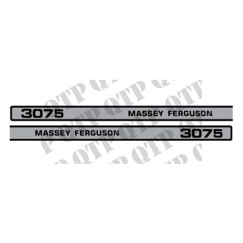 Massey Ferguson Decal Kit 3075 Bonnet - 64620