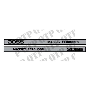 Massey Ferguson Decal Kit 3055 Bonnet Normal Visibility - 64623