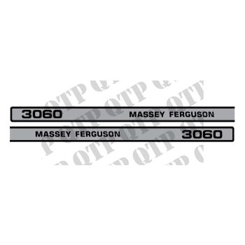 Massey Ferguson Decal Kit 3060 Bonnet Normal Visibility - 64624