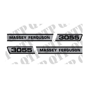 Massey Ferguson Decal 3055 Bonnet High Visibility - 64633